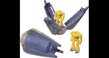 Pixar Lightyear Hyperspeed Series Cyclops met Vijandelijk Schip - Actiefiguur