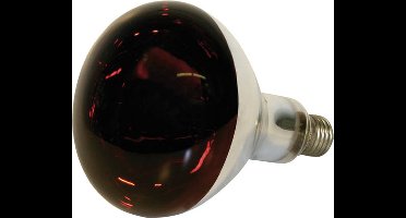 Kerbl Infrarood warmtelamp rood E27 | 100W | 150W | 250W voor opfok en warmtezones 150W