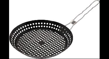 Barbecue/BBQ grillpan 30 cm - Barbecue pannen