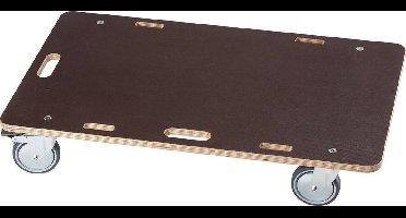 dörner + helmer 300675 Transportroller Laadvermogen (max.): 200 kg 790 mm x 470 mm x 145 mm