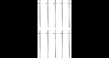 ProPlus Rotspen met dwarspen - Metaal - 23 cm - Set van 10 stuks