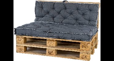 Unique Living Zitkussen Scandic Donker Grijs - 120 x 80 cm
