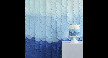 Schijfjes Papier - Blauw