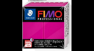 FIMO professional 8004 - ovenhardende, professionele boetseerklei - blok 85 g - Magenta