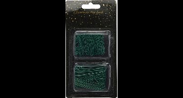 Christmas Decoration kerstbalhaakjes - 300x - groen - 3,5 en 6 cm