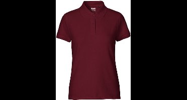 Neutral - Classic Dames Polo - Bordeaux - 100% Biologisch Katoen maat M