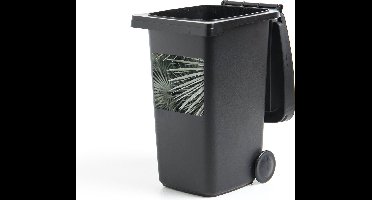 Container sticker Bladeren - Groen - Palm - 40x40 cm - Kliko sticker