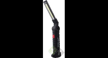 Werklamp oplaadbaar, Looplamp LED 3W COB + 1 SMD