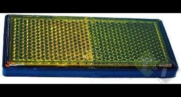 Reflector Oranje, 85mm x 40mm, E4 keuring