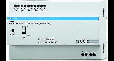 Busch-Jaeger Busch-Welcome Audio videoverdeler voor bewakingssysteem, (hxbxd)