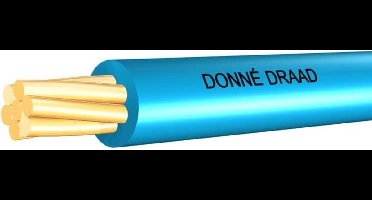 Besli Donne vd draad 2.5mm 100m. geel groen