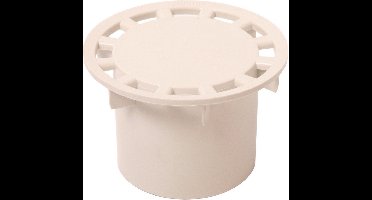 Wavin doucheputrooster rond 93mm wit
