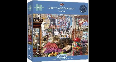 Gibsons - Abbey's Antique Shop (door Steve Read) - 1000 stukjes 68×49cm (b×h) - Legpuzzel voor volwassenen