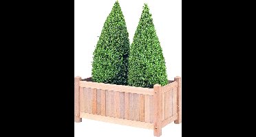 VKT Bloembak Bloembak teak Sulawesi, L50xB100xH50 cm