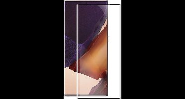Shop4 - Samsung Galaxy Note 20 Ultra Glazen Screenprotector - Edge-To-Edge Gehard Glas Transparant