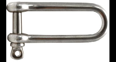 Talamex D-long Harpsluiting 10 Eenheden Grijs 4 mm