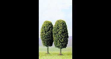 Busch - 2 Laubbäume,100mm H0 (Bu6053) - modelbouwsets, hobbybouwspeelgoed voor kinderen, modelverf en accessoires