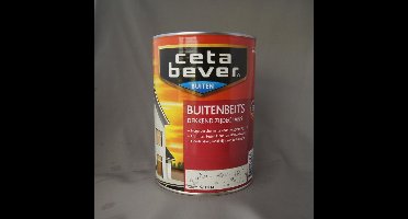 Cetabever Dekkende Buitenbeits - 1,25 liter - Cremewit