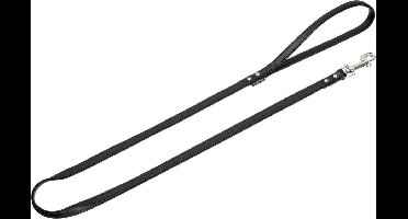 Hond Looplijn Gevoerd Monte Carlo Zwart 1,1m 14mm