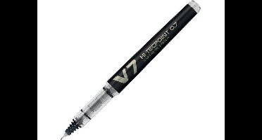 Rollerpen PILOT Begreen Hi-Tecpoint V7 medium zwart | 10 stuks