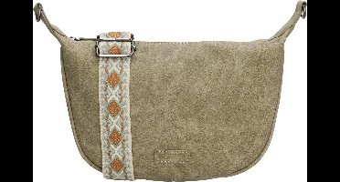 Beagles Malaga Crossbody Schoudertas - Trendy Schouderband - Dames Tas - Lichtgroen