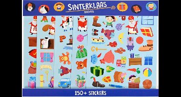 5 Stickervellen Sinterklaas - Stickervellen Kinderen - Stickers Kinderen Sinterklaas - 5 Vellen - 12,7 x 15 cm - Vanaf 3 Jaar