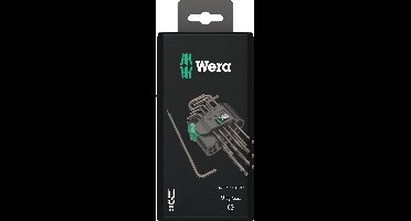Wera - 967/9 TX 1 SB Blacklaser - 9-delige stiftsleutelset - torx