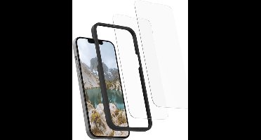 iPhone 15 schermbeschermer van gehard glas (2 stuks)