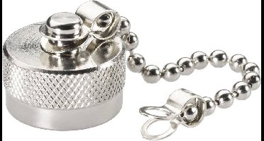 BKL Electronic 0404030 0404030 Afdekkap Zilver 1 stuk(s)