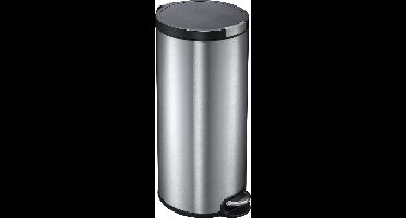 EKO - Artistic pedaalemmer 30 liter - Stainless steel Plastic - mat RVS - Prullenbak