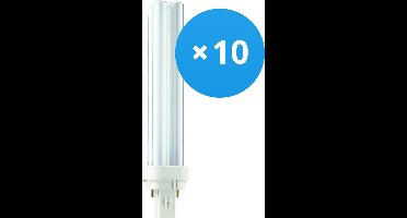Voordeelpak 10x Philips PL-C 26W 830 2P (MASTER) | Warm Wit - 2-Pin