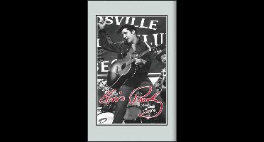 Elvis Presley - Spiegel met Omlijsting - 32x22 cm