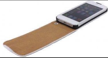 Mobiparts PU Flip Case Apple iPhone 5/5S White