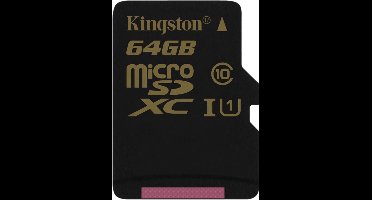 SDCA10/64GBSP 64GB Micro SDXC CL10 UHS-I90R/45W Single Pack w/o Adapter