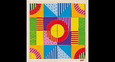 Houten Puzzel Wereld van Kleuren, 40dlg.