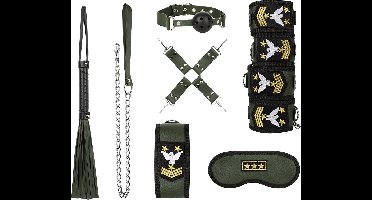 Field Marshal's Fetish - 8-delige SM set