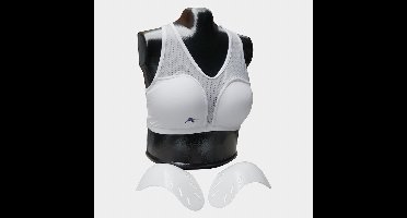 Karate borstbescherming voor vrouwen Arawaza | Wit (Maat: M)