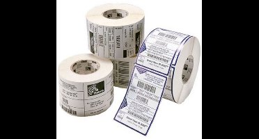 3007537-T - Etiketten, Zebra, normaal papier, Z-Perform 1000T, B: 100 mm, H: 60 mm, D: 200 mm, K: 76 mm