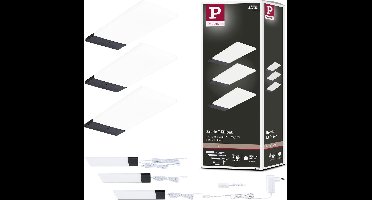 LED-onderkastverlichting Bredo Naderingsschakelaar Set van 3 3x2,5W 80x190mm 3x180lm 230/12V Zwart