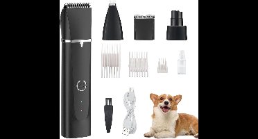 DailySupplies® Hondentondeuse - Dierentondeuse - Hondentrimmer Dikke Vacht - Zwart