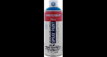 Spraypaint - 591 Mangaanblauw Phtalo Donker - Amsterdam - 400 ml