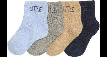 Vertbaudet Set van 4 paar babysokjes "little"