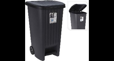 Homestyle Afvalcontainer - Huishoud - 90 l Antraciet
