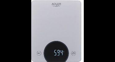 Adler AD 3173S - keukenweegschaal - Grijs - 10 kg