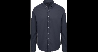 King Essentials The Tommy Overhemd Antraciet - Maat S - Heren