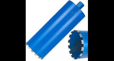 GEKO Diamantboor 162x10x450mm - Voor nat en droog boren - 14 segmenten - Robuust en duurzaam ontwerp