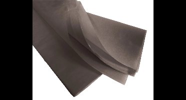 Taupe Vloeipapier \ zijdepapier - Watervast en Kleurecht in Diverse Maten | B2 50x75 cm 24 vellen