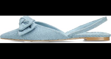 POSH by Poelman LOA Dames Slingbacks - Licht Denim