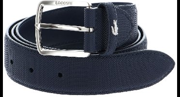 LACOSTE Riem 35 Curved Stitched Edges W100 Marine 166 Donkerblauw