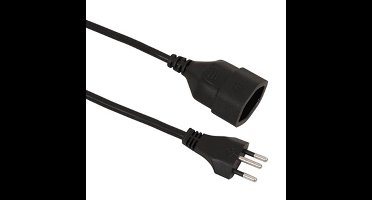 Value 19.99.1182 electriciteitssnoer Zwart 10 m C12 stekker C13 stekker